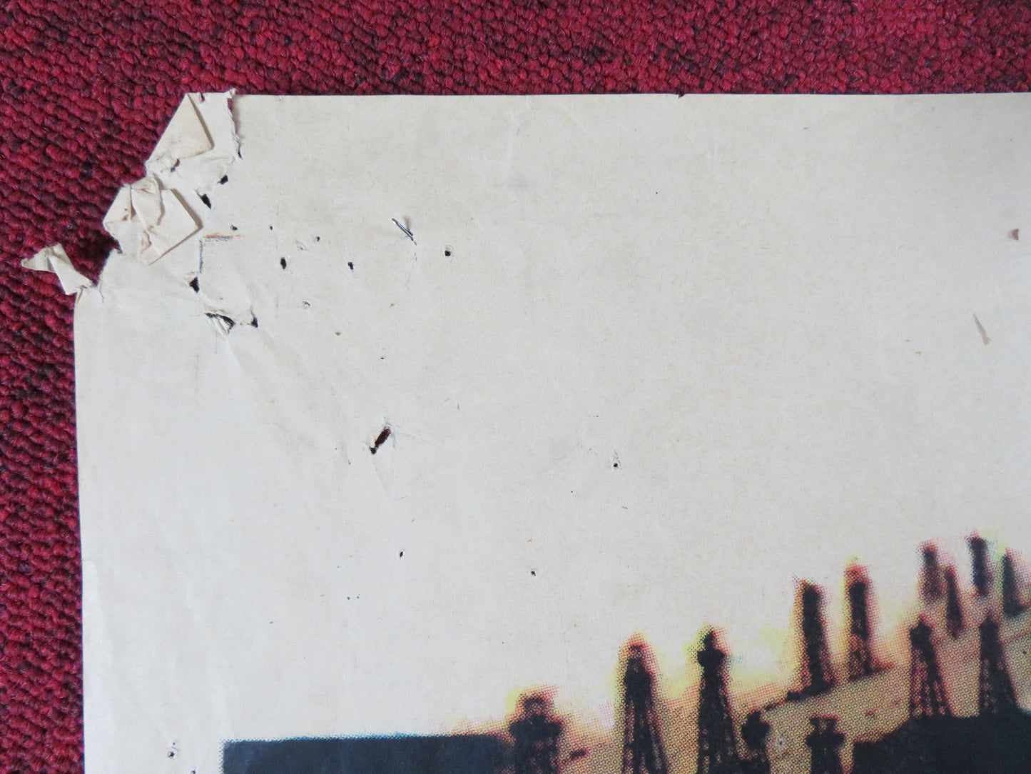 HOUSTON STORY FOLDED US ONE SHEET POSTER GENE BARRY BARBARA HALE 1955 Rendezvous Cinema Movie posters