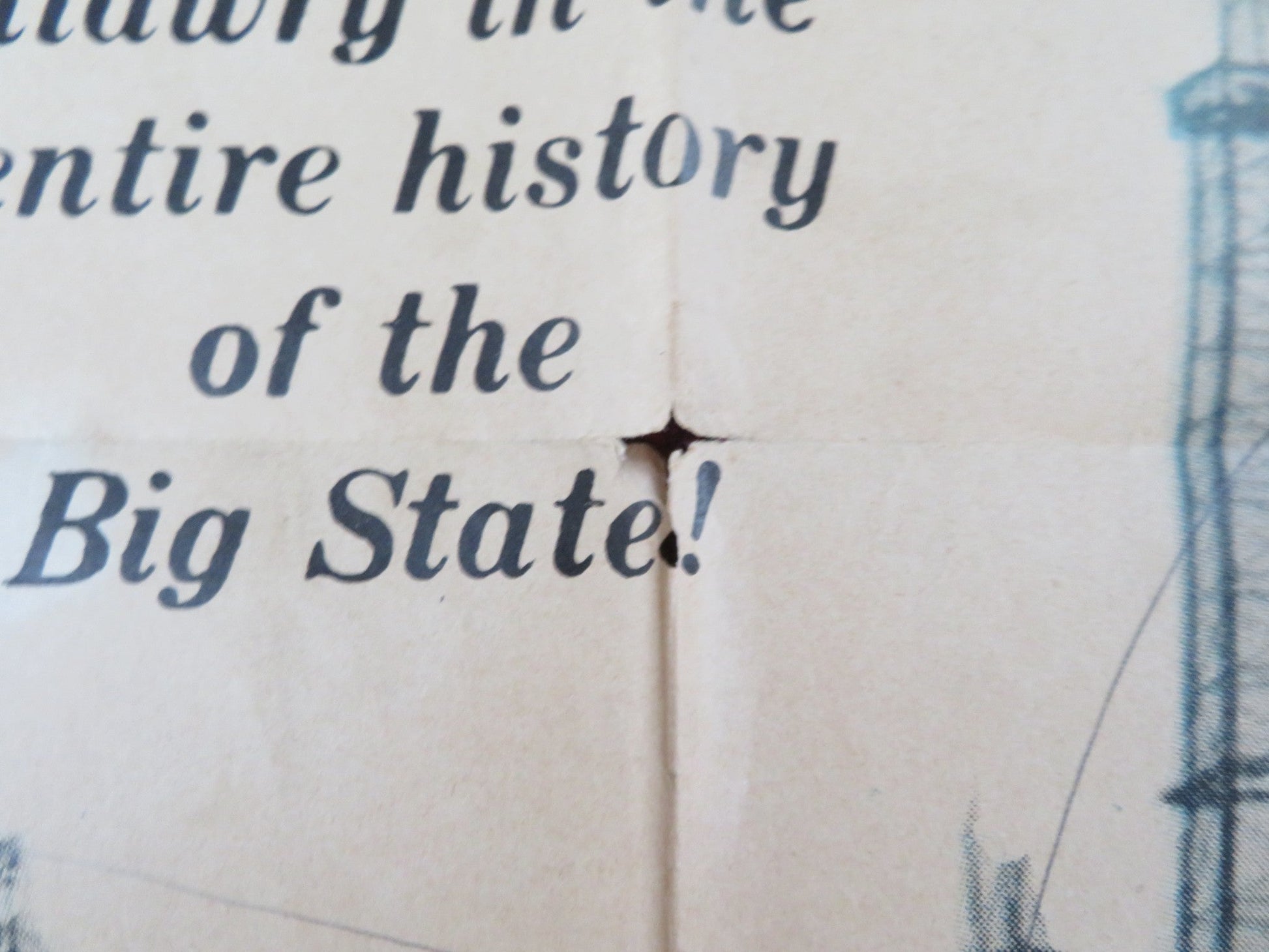 HOUSTON STORY FOLDED US ONE SHEET POSTER GENE BARRY BARBARA HALE 1955 Rendezvous Cinema Movie posters