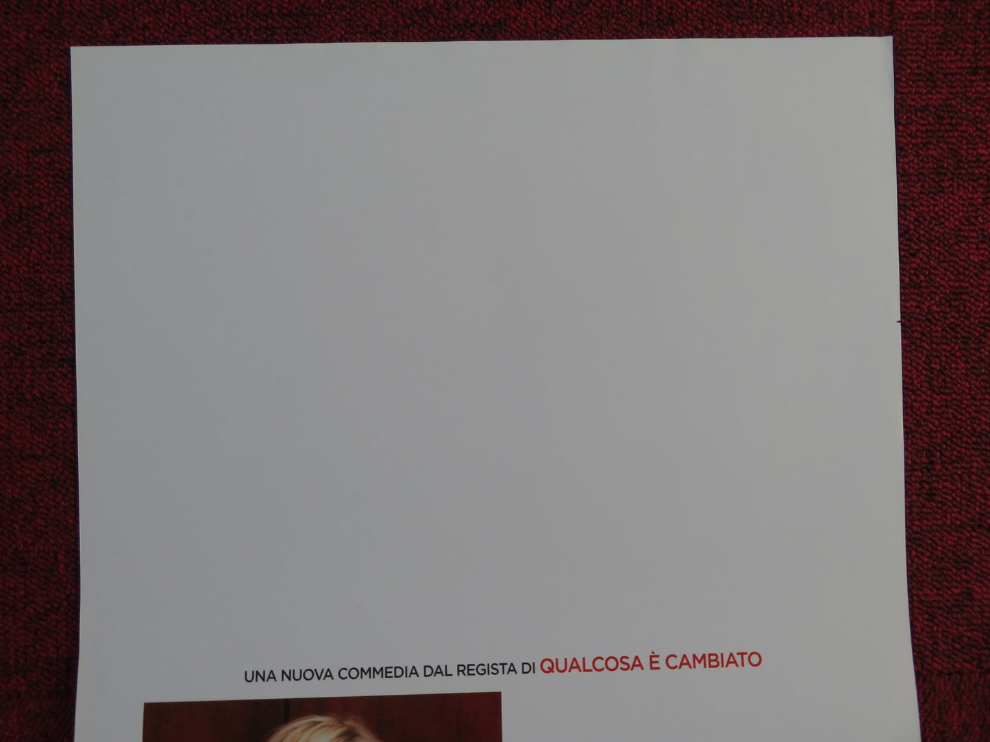 HOW DO YOU KNOW ITALIAN LOCANDINA POSTER REESE WITHERSPOON OWEN WILSON 2010 Rendezvous Cinema Movie posters