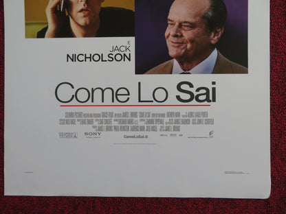 HOW DO YOU KNOW ITALIAN LOCANDINA POSTER REESE WITHERSPOON OWEN WILSON 2010 Rendezvous Cinema Movie posters
