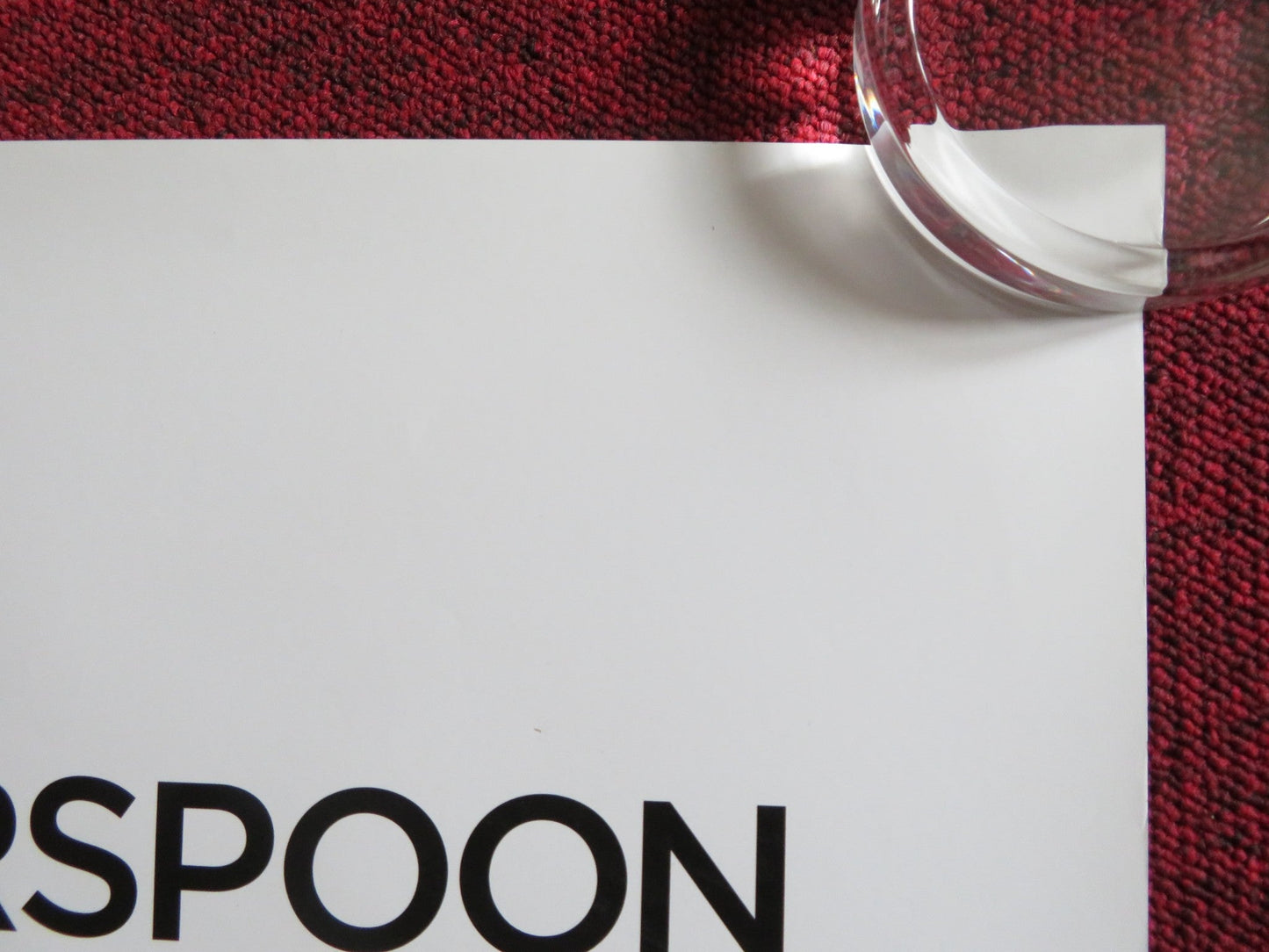 HOW DO YOU KNOW US ONE SHEET ROLLED POSTER REESE WITHERSPOON JACK NICHOLSON 2010 Rendezvous Cinema Movie posters