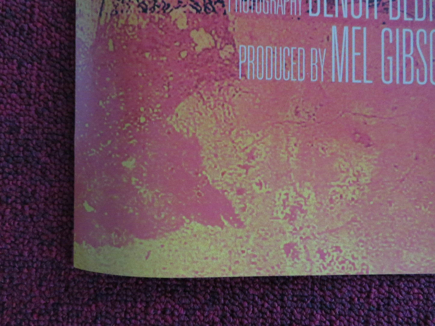 HOW I SPENT MY SUMMER VACATION UK QUAD (30"x 40") ROLLED POSTER MEL GIBSON 2012 Rendezvous Cinema Movie posters