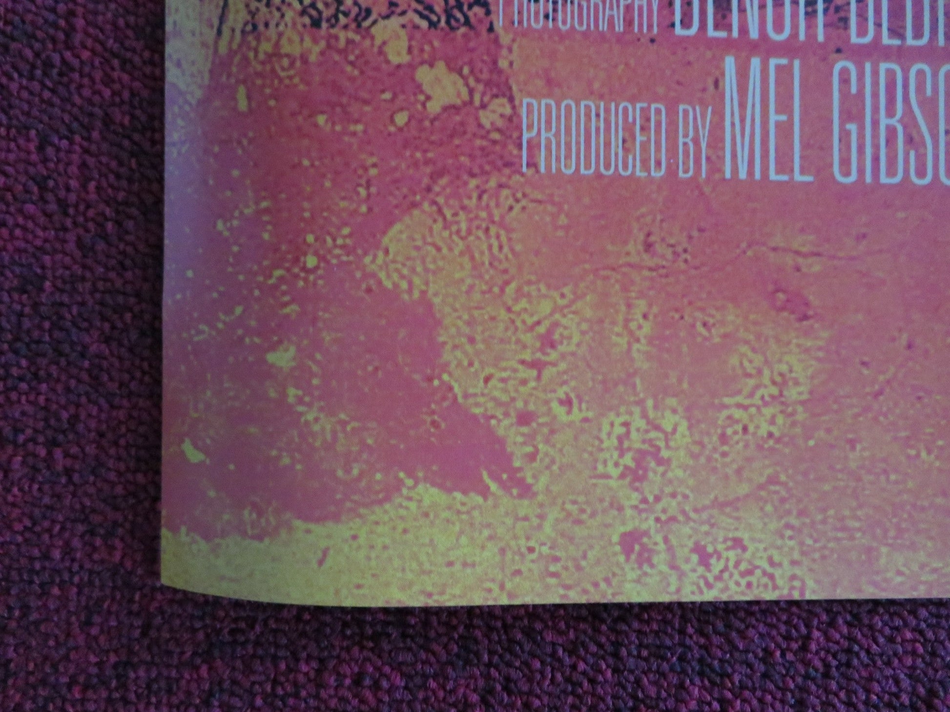 HOW I SPENT MY SUMMER VACATION UK QUAD (30"x 40") ROLLED POSTER MEL GIBSON 2012 Rendezvous Cinema Movie posters