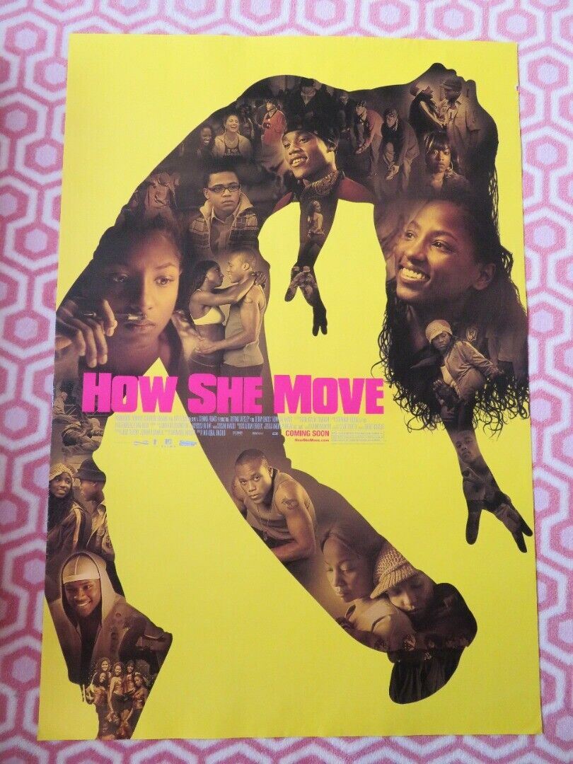 HOW SHE MOVE US ONE SHEET ROLLED POSTER TRE ARMSTRONG 2007 Movie posters