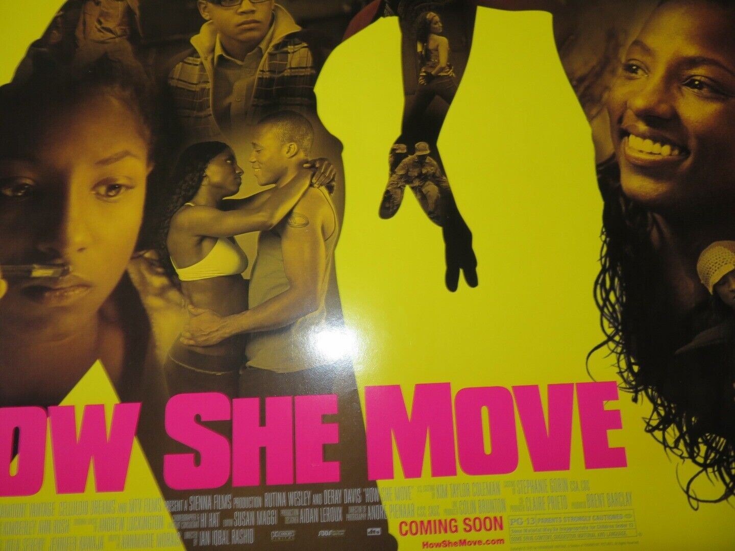 HOW SHE MOVE US ONE SHEET ROLLED POSTER TRE ARMSTRONG 2007 Movie posters