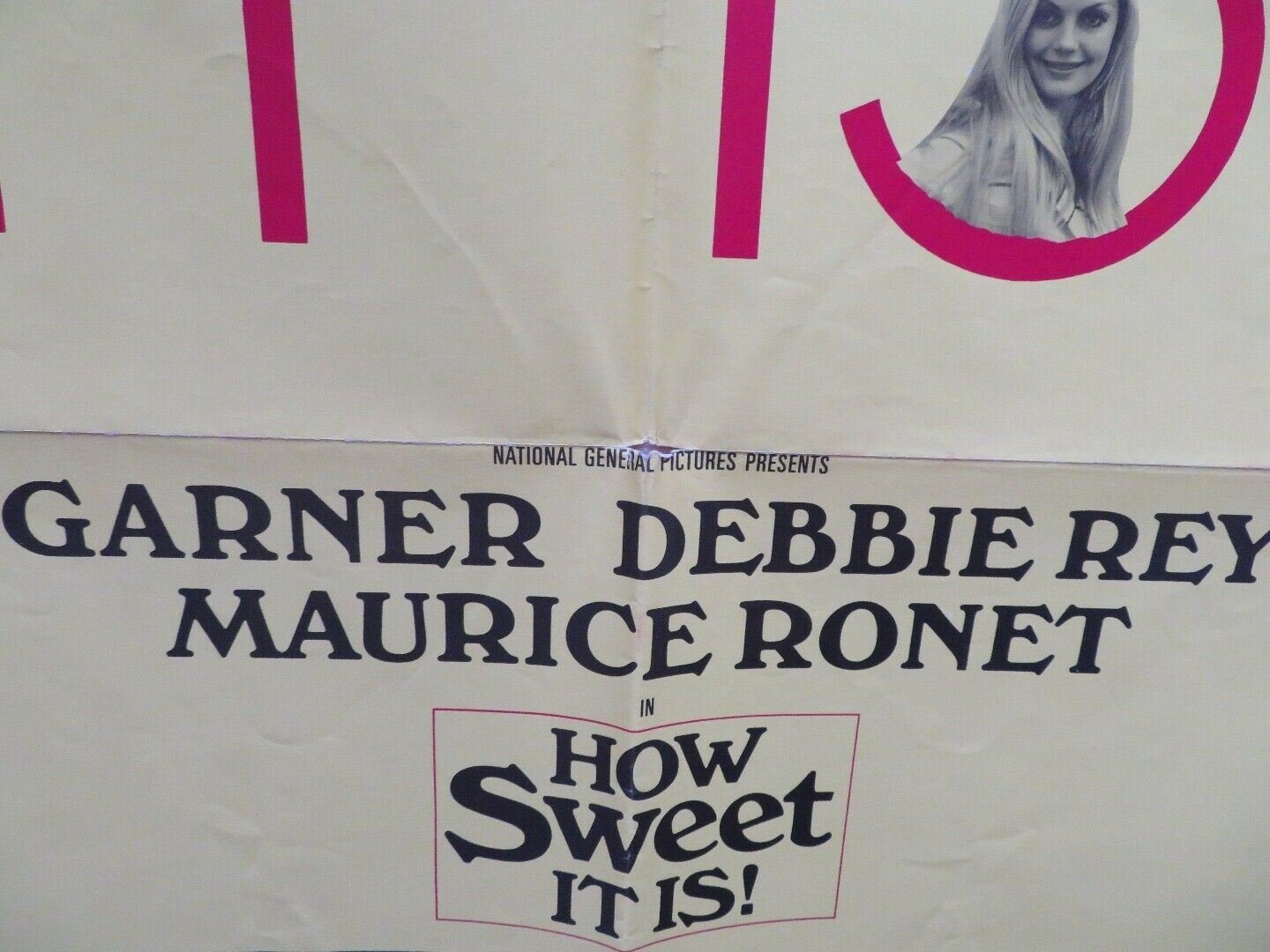 HOW SWEET IT IS US ONE SHEET POSTER JAMES GARNER DEBBIE REYNOLDS 1968 - Rendezvous Cinema