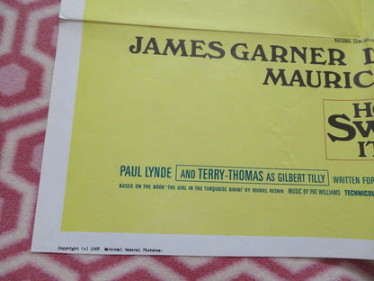 HOW SWEET IT IS US ONE SHEET POSTER JAMES GARNER DEBBIE REYNOLDS 1968 - Rendezvous Cinema