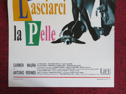 HOW TO BE A WOMAN AND NOT DIE IN THE ATTEMPT ITALIAN LOCANDINA POSTER MAURA 1991 Rendezvous Cinema Movie posters