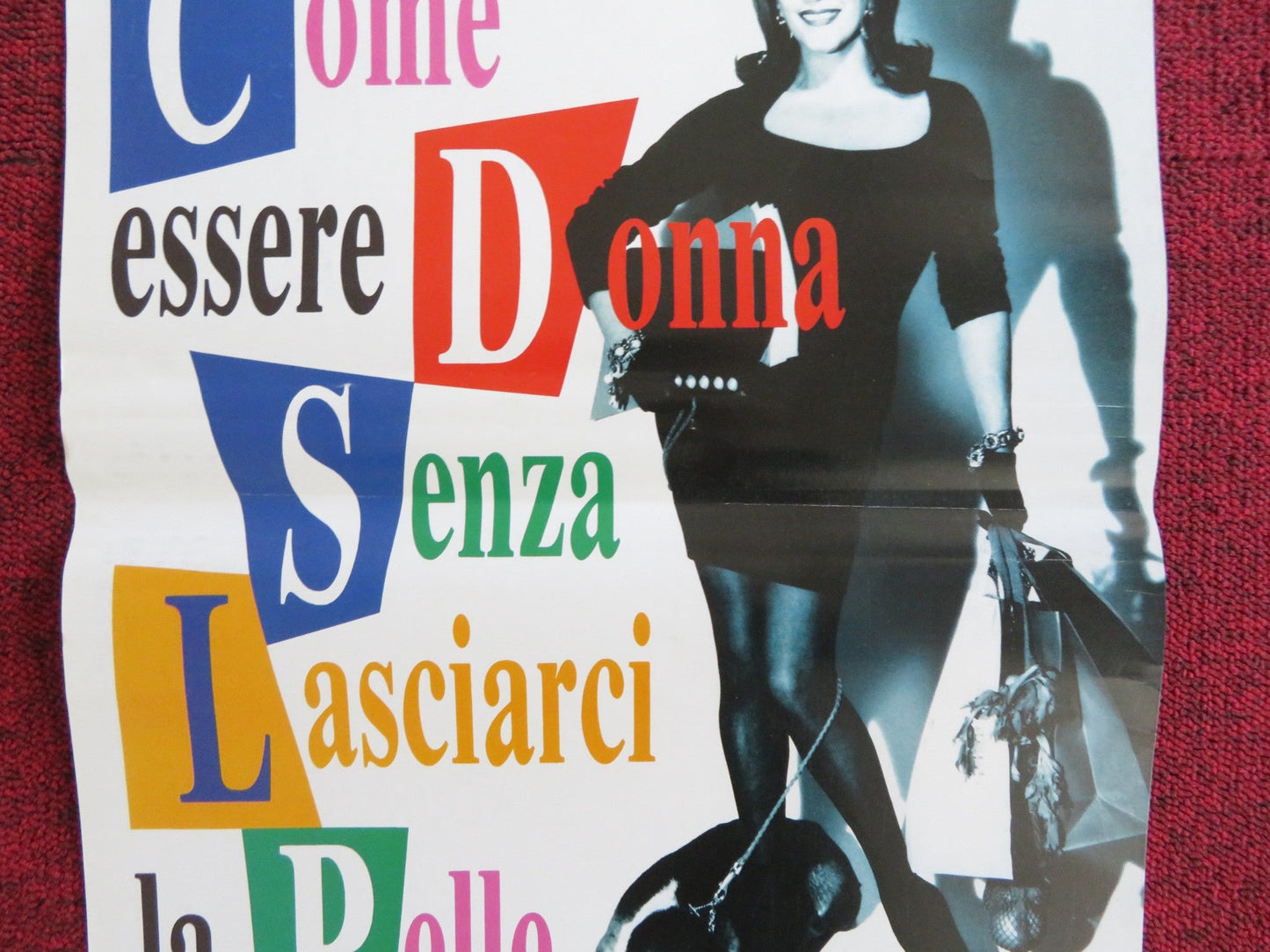 HOW TO BE A WOMAN AND NOT DIE IN THE ATTEMPT ITALIAN LOCANDINA POSTER MAURA 1991 Rendezvous Cinema Movie posters