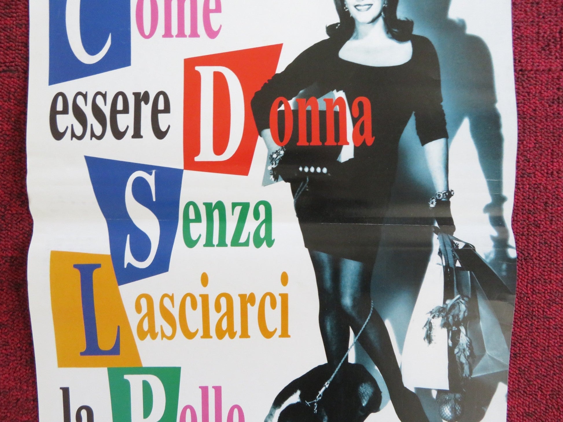 HOW TO BE A WOMAN AND NOT DIE IN THE ATTEMPT ITALIAN LOCANDINA POSTER MAURA 1991 Rendezvous Cinema Movie posters