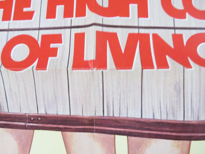 HOW TO BEAT THE HIGH COST OF LIVING FOLDED US ONE SHEET POSTER SAINT JAMES 1980 Rendezvous Cinema Movie posters