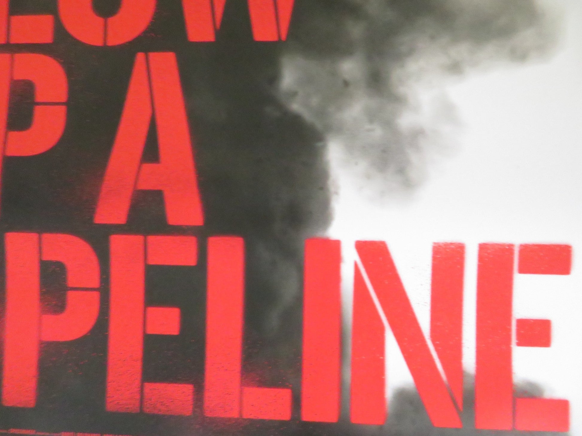 HOW TO BLOW UP A PIPELINE US ONE SHEET ROLLED POSTER ARIELA BARER 2022 Rendezvous Cinema Movie posters