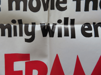 HOW TO FRAME A FIGG FOLDED US ONE SHEET POSTER DON KNOTTS JOE FLYNN 1971 Rendezvous Cinema Movie posters