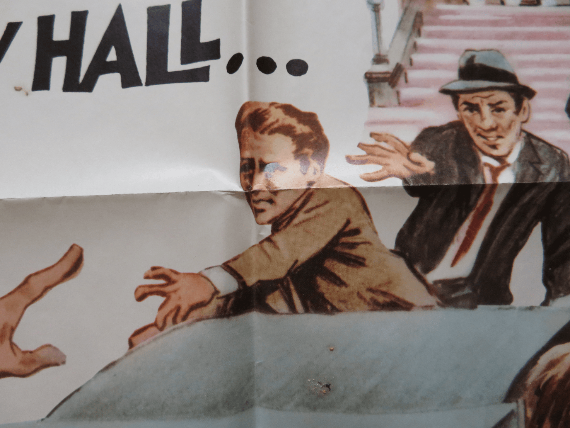 HOW TO FRAME A FIGG FOLDED US ONE SHEET POSTER DON KNOTTS JOE FLYNN 1971 Rendezvous Cinema Movie posters