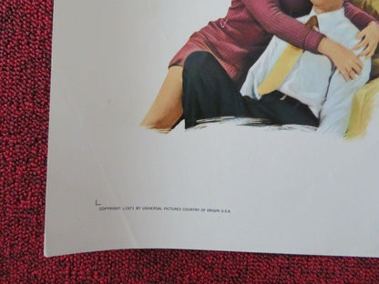 HOW TO FRAME A FIGG US HALF SHEET (22"x 28") POSTER JOE FLYNN ELAINE JOYCE '71 Movie posters