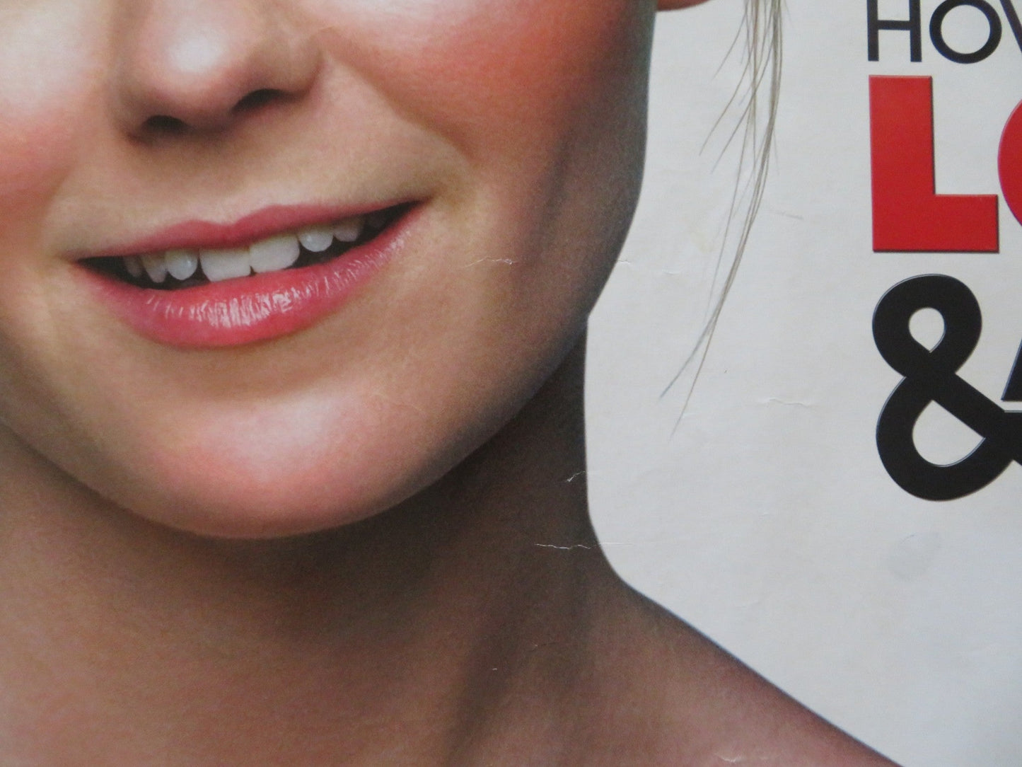 HOW TO LOSE FRIENDS & ALIENATE PEOPLE QUAD (30"x 40") ROLLED POSTER 2008 Rendezvous Cinema Movie posters