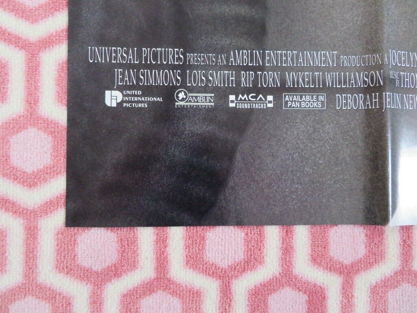 HOW TO MAKE AN AMERICAN QUILT BRITISH ORIGINAL QUAD POSTER WINONA RYDER Rendezvous Cinema Movie posters