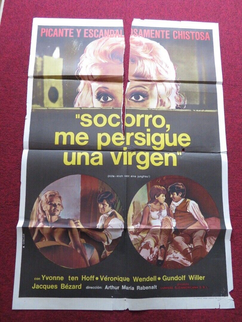 HOW TO PLAY THE SEDUCTION GAME FOLDED ARGENTINA ONE SHEET POSTER GUNDOLF WILLER Movie posters