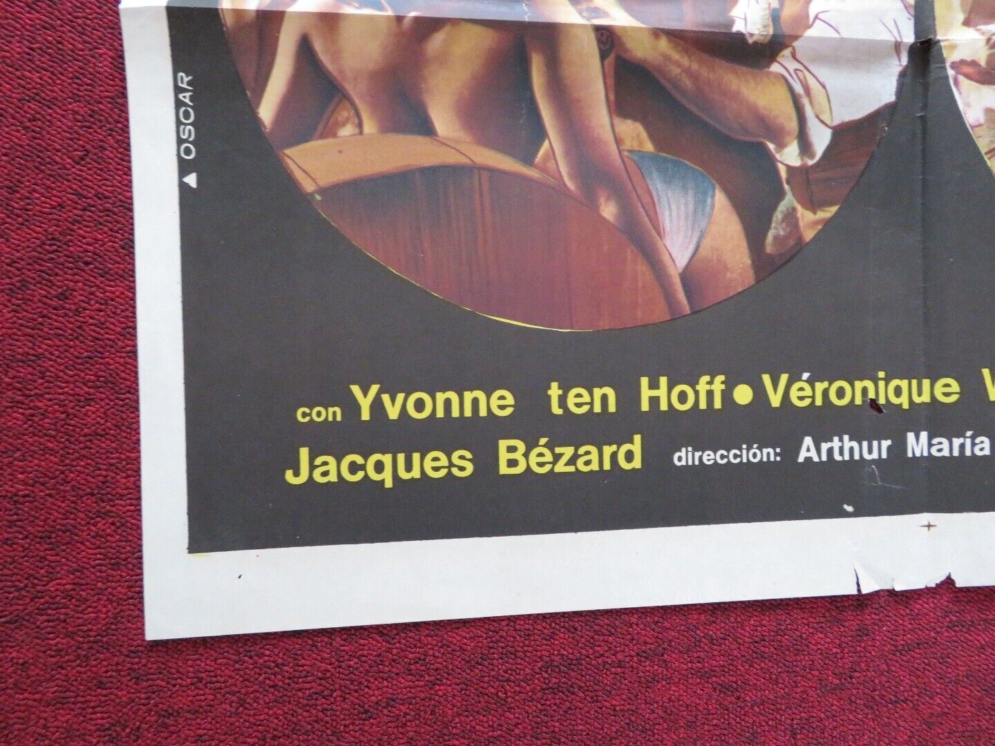 HOW TO PLAY THE SEDUCTION GAME FOLDED ARGENTINA ONE SHEET POSTER GUNDOLF WILLER Movie posters