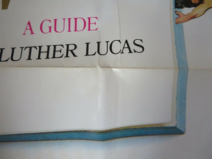 HOW TO SEDUCE A WOMAN 1973 US ORIGINAL 1 SHEET POSTER ANGUS DUNCAN RETRO Movie posters