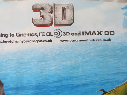HOW TO TRAIN YOUR DRAGON UK QUAD ROLLED POSTER JAY BARUCHEL GERARD BUTLER 2010 Rendezvous Cinema Movie posters