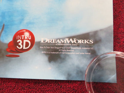 HOW TO TRAIN YOUR DRAGON UK QUAD ROLLED POSTER JAY BARUCHEL GERARD BUTLER 2010 Rendezvous Cinema Movie posters