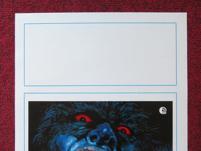 HOWLING II: YOUR SISTER IS A WEREWOLF ITALIAN LOCANDINA POSTER C. LEE 1985 Rendezvous Cinema Movie posters