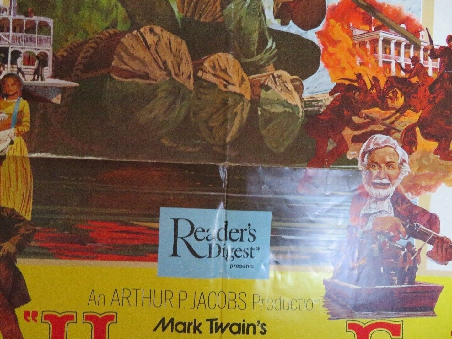 HUCKLEBERRY FINN US ONE SHEET POSTER JEFF EAST PAUL WINFIELD 1974 Movie posters