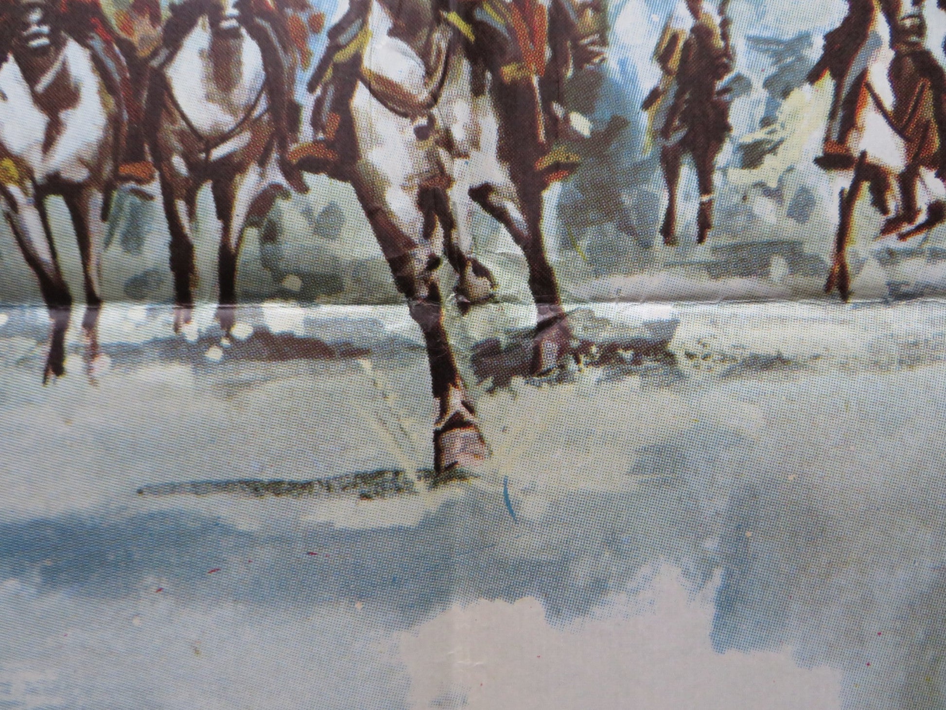 HUDSON BAY MASSACRE / CANADIAN WILDERNESS ARGENTINIAN POSTER GEORGE MARTIN 1965 Rendezvous Cinema Movie posters