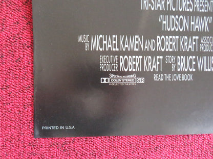 HUDSON HAWK - B FOLDED US ONE SHEET POSTER BRUCE WILLIS ANDIE MACDOWELL 1991 Rendezvous Cinema Movie posters