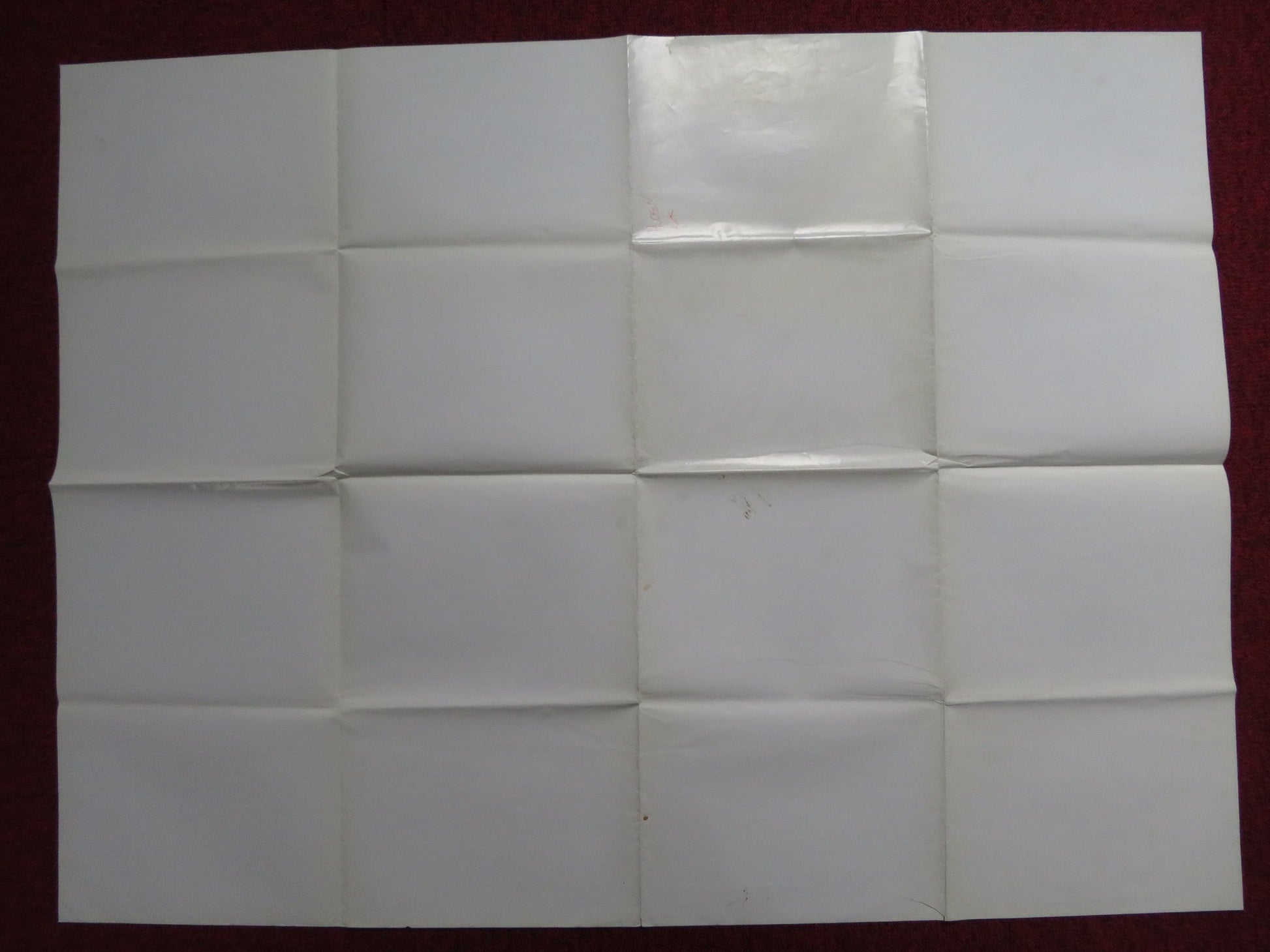 HUDSON HAWK UK QUAD POSTER FOLDED BRUCE WILLIS ANDIE MACDOWELL 1991 Rendezvous Cinema Movie posters