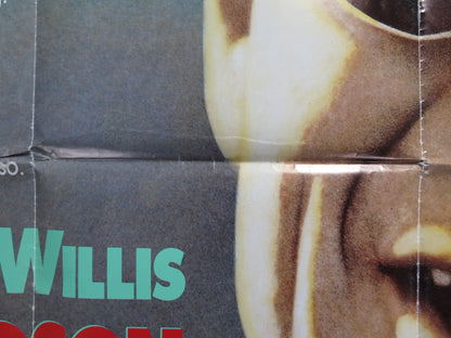 HUDSON HAWK UK QUAD POSTER FOLDED BRUCE WILLIS ANDIE MACDOWELL 1991 Rendezvous Cinema Movie posters