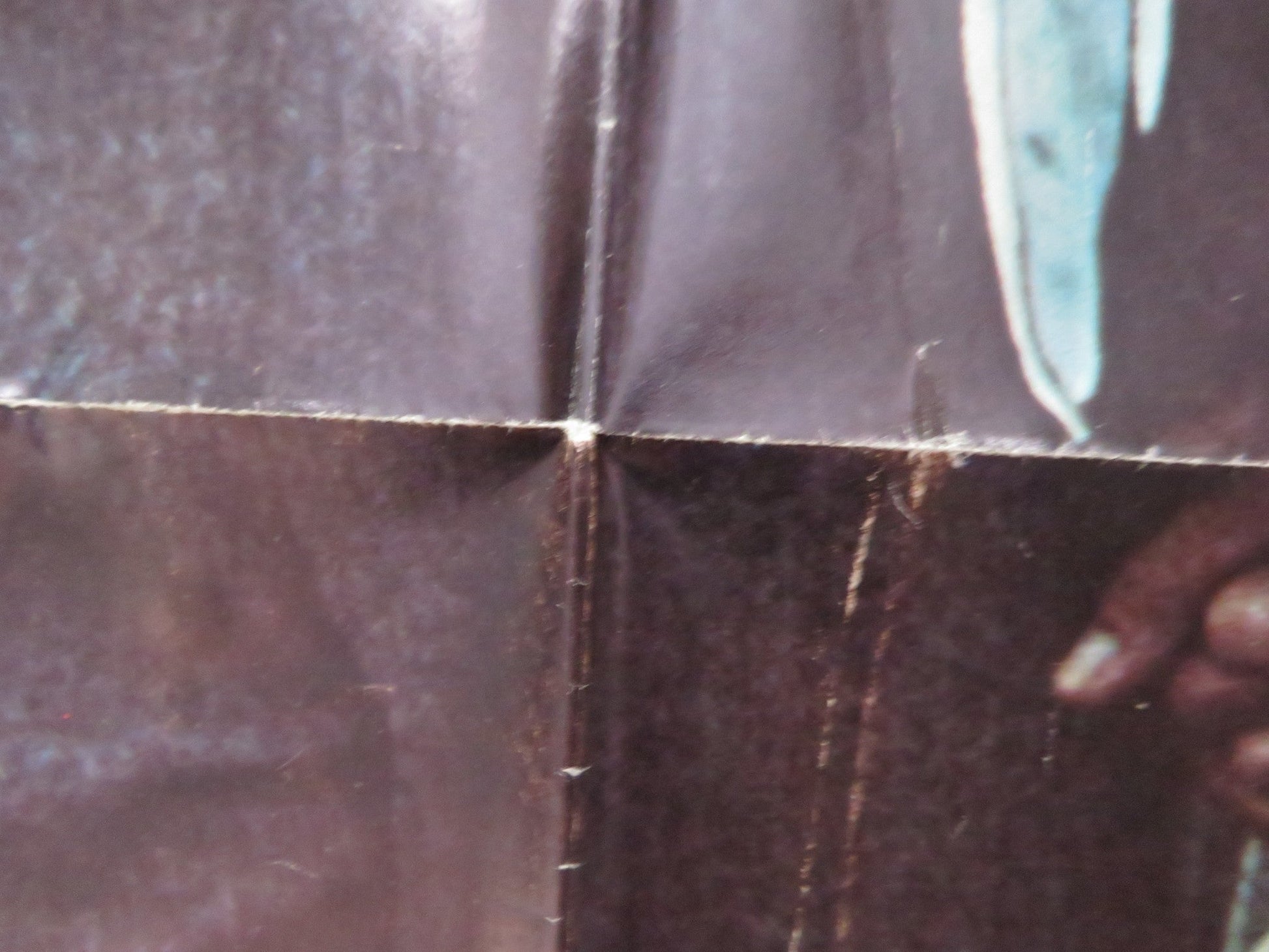 HUGHES AND HARLOW: ANGELS IN HELL FOLDED US ONE SHEET POSTER VICTOR HOLCHAK 1977 Rendezvous Cinema Movie posters