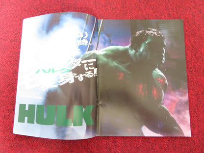 HULK JAPANESE BROCHURE / PRESS BOOK MARVEL ERIC BANA NICK NOLTE 2003 Rendezvous Cinema Movie posters