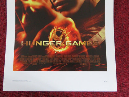 HUNGER GAMES ITALIAN LOCANDINA (27.5"x13") POSTER JENNIFER LAWRENCE 2012 Movie posters