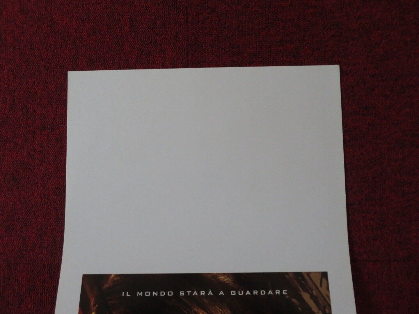 HUNGER GAMES ITALIAN LOCANDINA (27.5"x13") POSTER JENNIFER LAWRENCE 2012 Movie posters