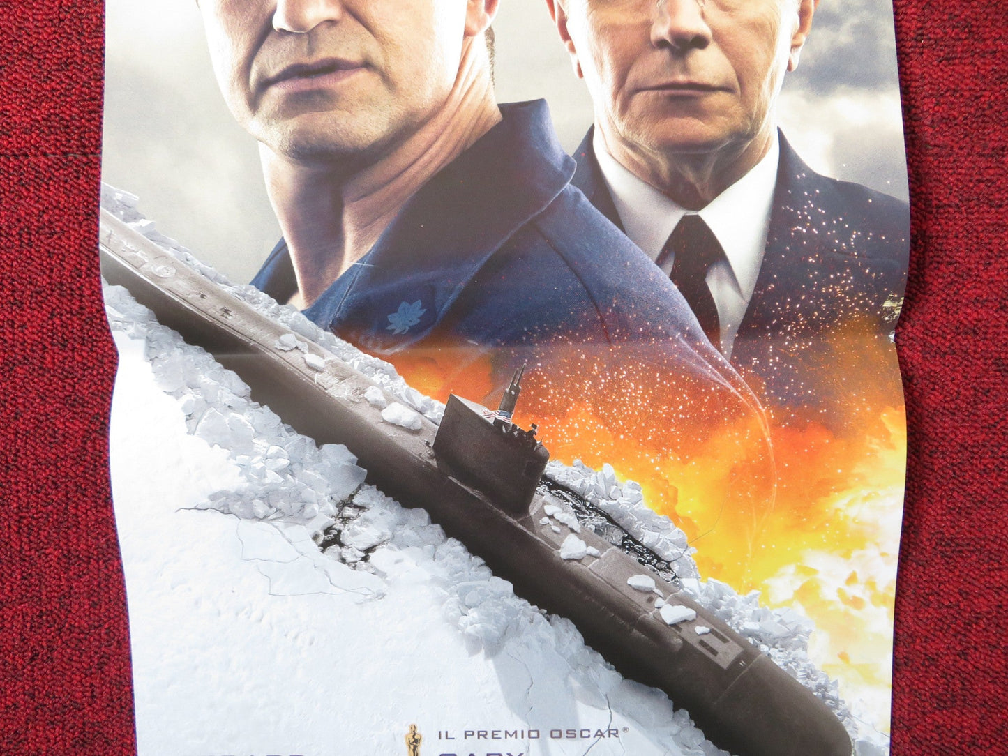 HUNTER KILLER ITALIAN LOCANDINA POSTER GERARD BUTLER GARY OLDMAN 2018 Rendezvous Cinema Movie posters