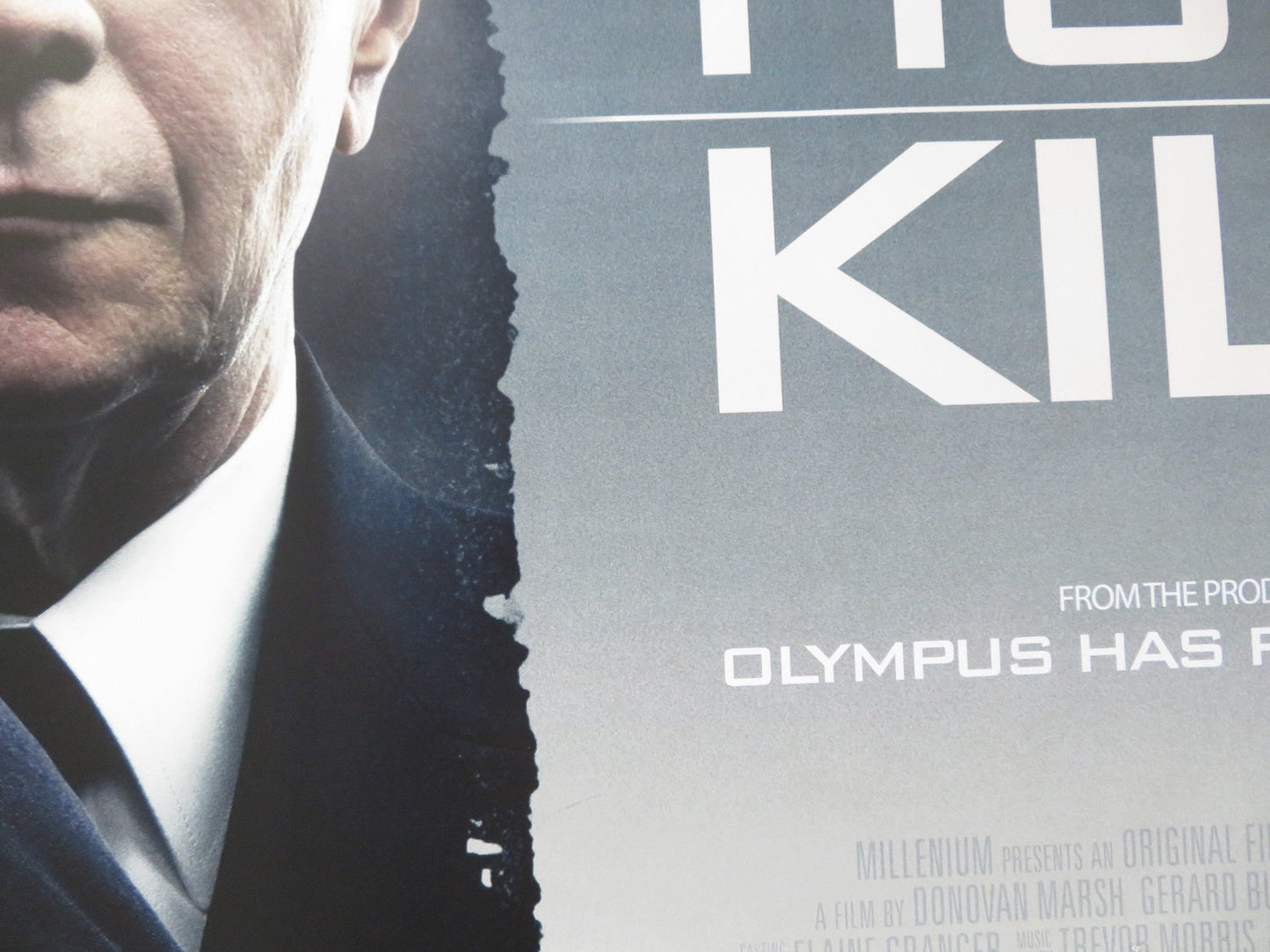 HUNTER KILLER UK QUAD (30"x 40") ROLLED POSTER GERARD BUTLER GARY OLDMAN 2018 Rendezvous Cinema Movie posters