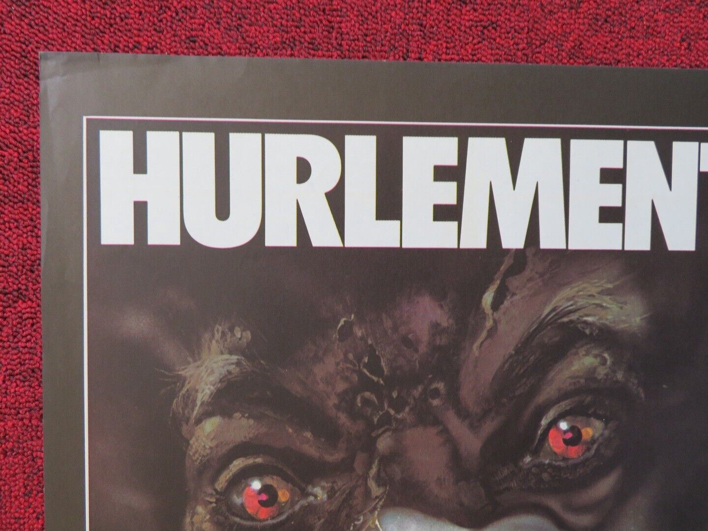 HURLEMENTS / The Howling FRENCH (15.5"x 21") POSTER JOE DANTE DEE WALLACE 1981 Movie posters