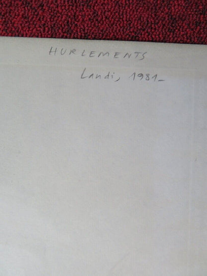 HURLEMENTS / The Howling FRENCH (15.5"x 21") POSTER JOE DANTE DEE WALLACE 1981 Movie posters