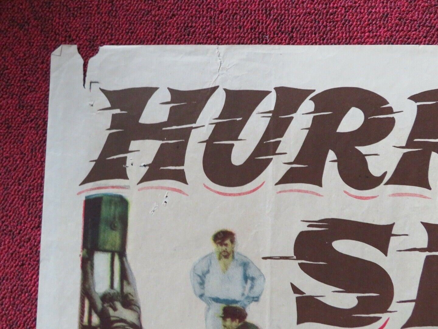 HURRICANE SMITH FOLDED US ONE SHEET POSTER YVONNE DE CARLO JOHN IRELAND 1952 Movie posters