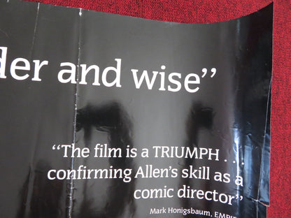 HUSBANDS AND WIVES UK QUAD (30"x 40") ROLLED POSTER WOODY ALLEN MIA FARROW 1992 Rendezvous Cinema Movie posters