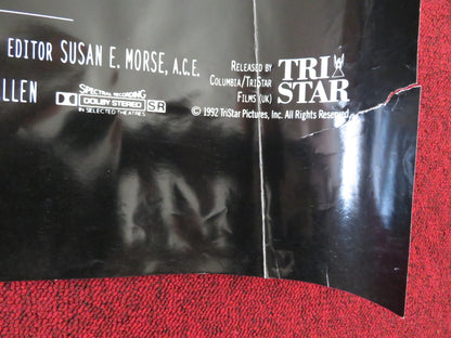 HUSBANDS AND WIVES UK QUAD (30"x 40") ROLLED POSTER WOODY ALLEN MIA FARROW 1992 Rendezvous Cinema Movie posters