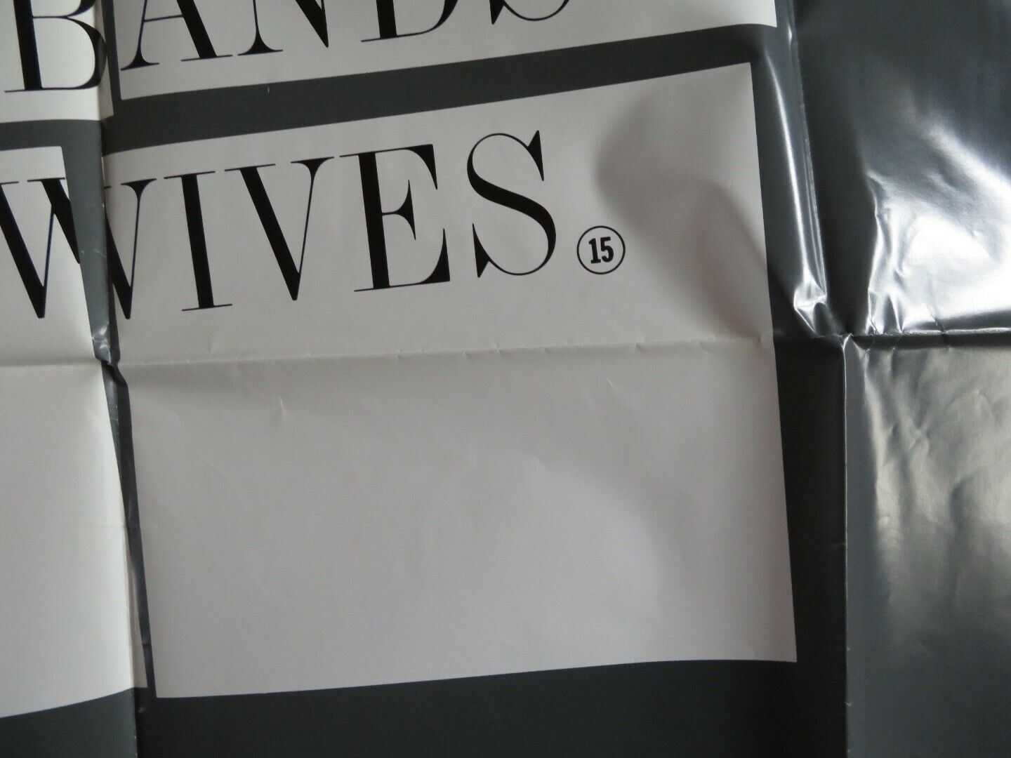 HUSBANDS AND WIVES UK QUAD POSTER NICK METROPOLIS WOODY ALLEN 1992 Movie posters