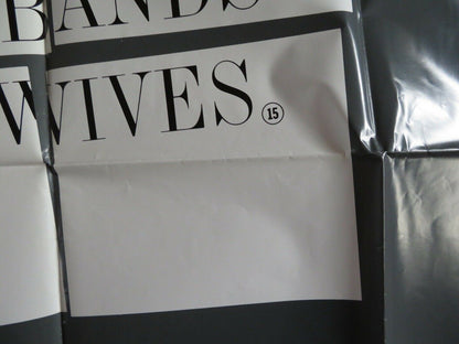 HUSBANDS AND WIVES UK QUAD POSTER NICK METROPOLIS WOODY ALLEN 1992 Movie posters