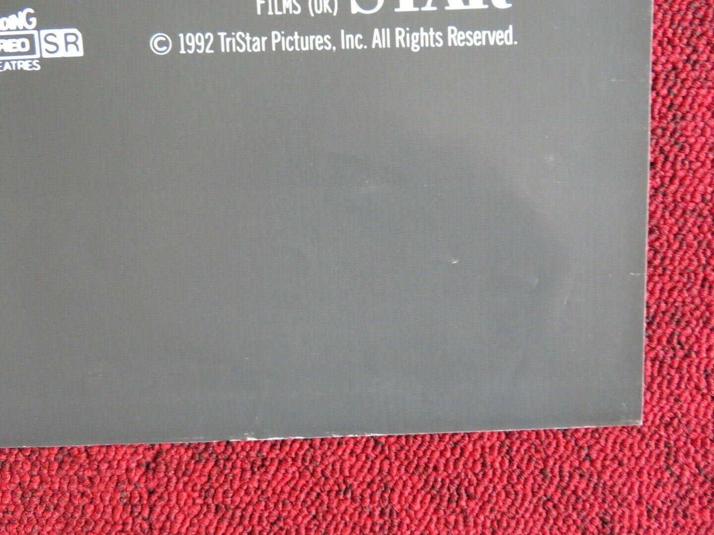 HUSBANDS AND WIVES UK QUAD POSTER NICK METROPOLIS WOODY ALLEN 1992 Movie posters