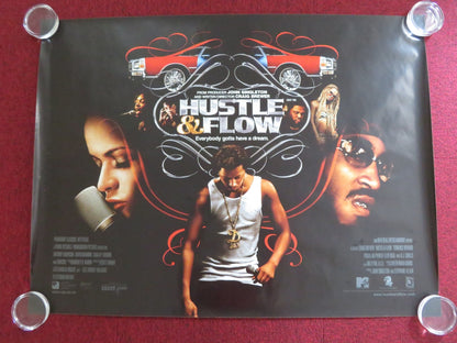 HUSTLE & FLOW UK QUAD (30"x 40") ROLLED POSTER T. HOWARD ANTHONY ANDERSON 2005 Rendezvous Cinema Movie posters