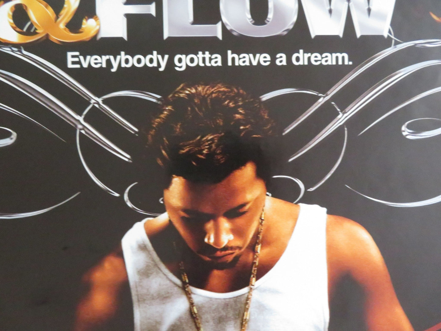 HUSTLE & FLOW UK QUAD (30"x 40") ROLLED POSTER T. HOWARD ANTHONY ANDERSON 2005 Rendezvous Cinema Movie posters
