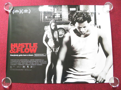 HUSTLE & FLOW UK QUAD (30"x 40") ROLLED POSTER TERRENCE HOWARD LUDACRIS 2005 Rendezvous Cinema Movie posters