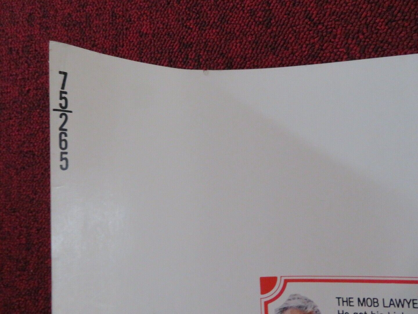 HUSTLE US HALF SHEET (22"x 28") POSTER BURT REYNOLDS CATHERINE DENEUVE 1975 Movie posters